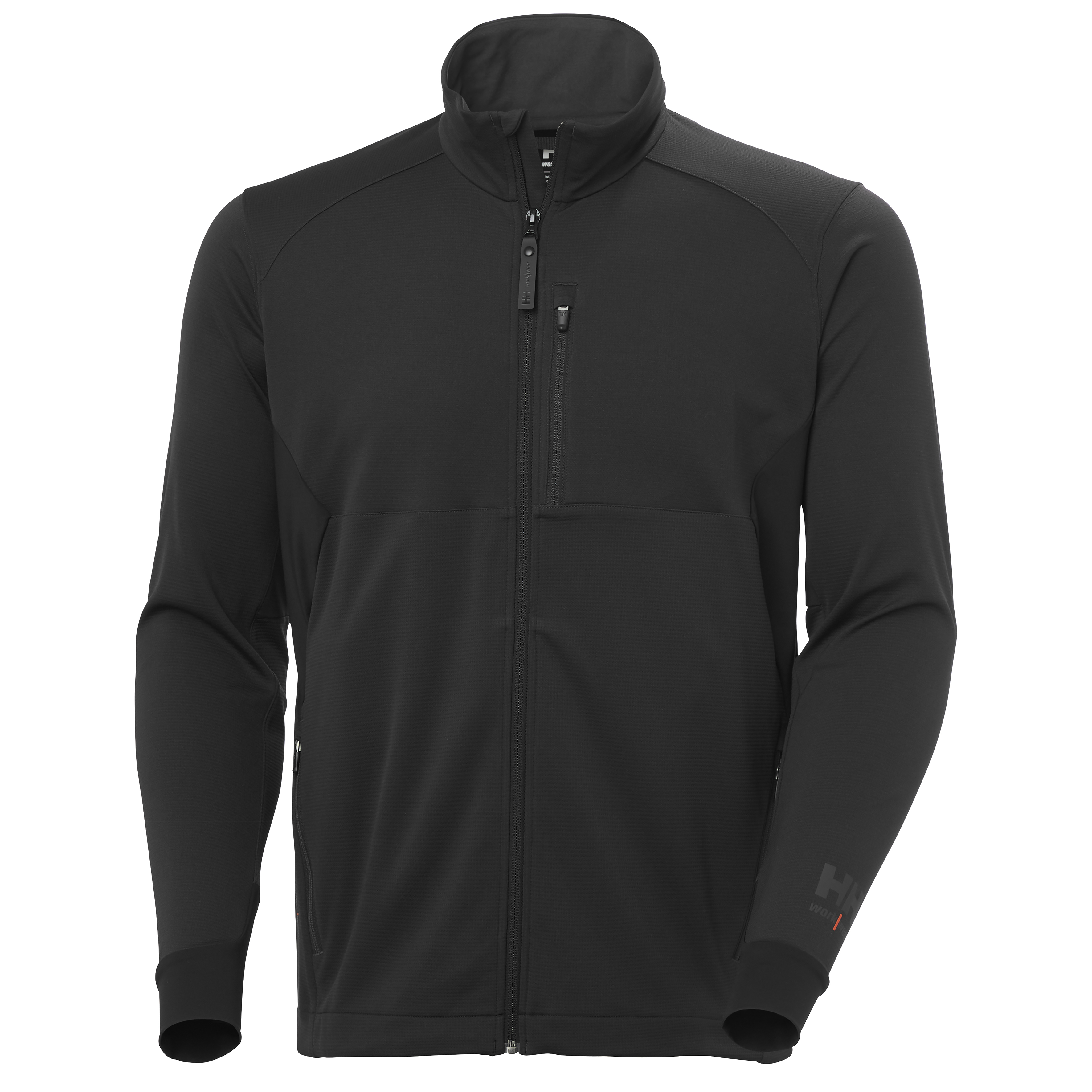 Helly Hansen TECH ACTIVE MIDLAYER pika lukuga pusa must