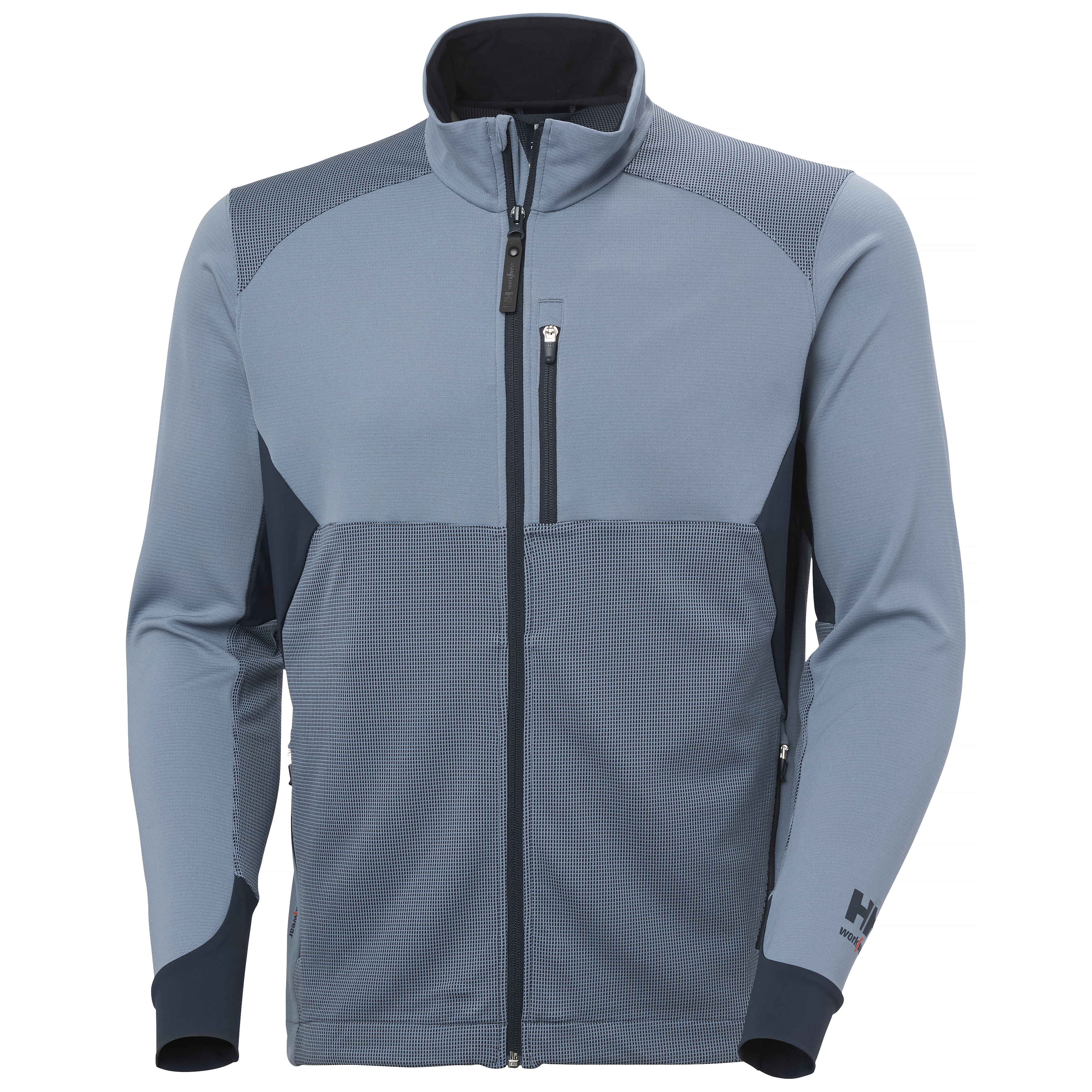 Helly Hansen TECH ACTIVE MIDLAYER pika lukuga pusa hallikassinine