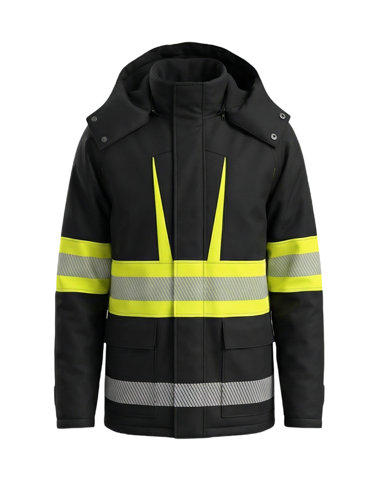 BoSafety GALAXY talvejope Hi-Vis kl.1 must/kollane