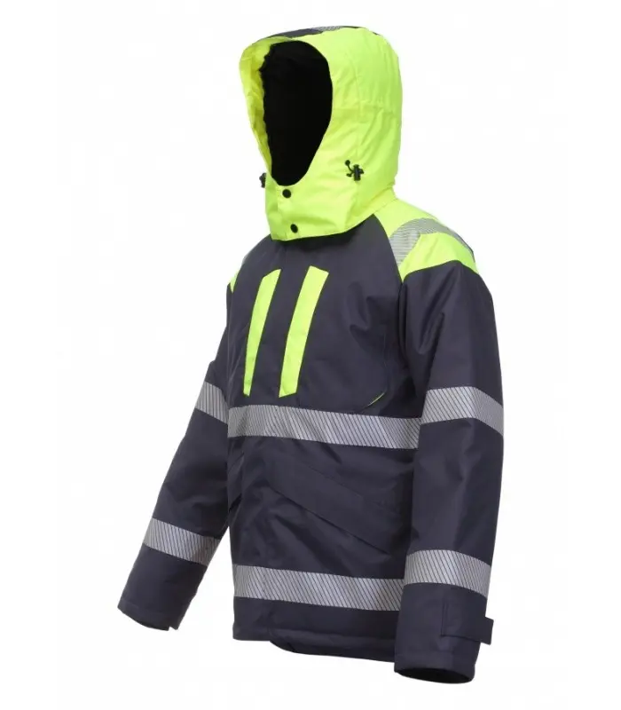 BoSafety GALAXY Oxford talvejope tumesinine/kollane