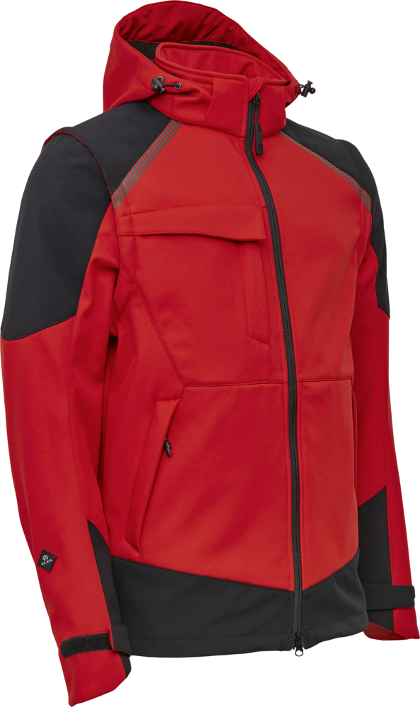 Elka Working Xtreme softshell, punane/must
