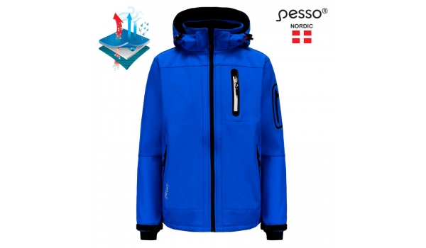 Pesso ACROPOLIS softshell, sinine