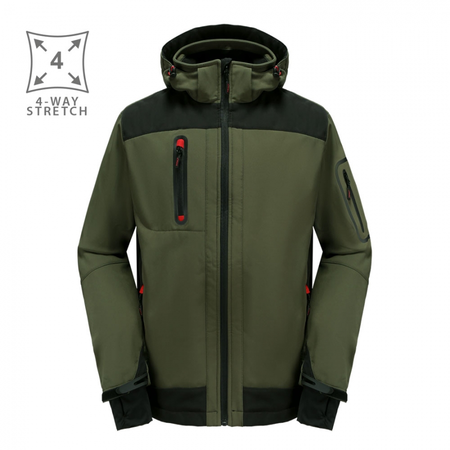 Pesso ACROPOLIS softshell, roheline