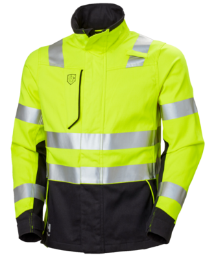 Helly Hansen FYRE Multinorm Inherent tööjakk HI-VIS kl.2, kollane/must APC1