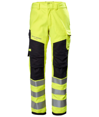 Helly Hansen FYRE WORK püksid HI-VIS kl.2 kollane/must
