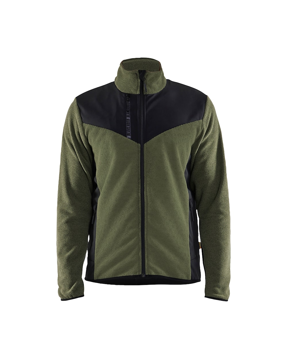 Blåkläder kootud softshell-jakk sügisroheline/must