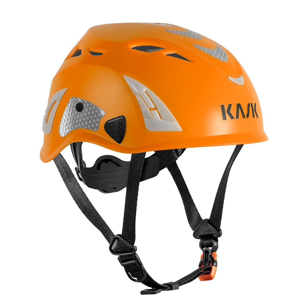 KASK Superplasma AQ HI VIZ kiiver oranž flou